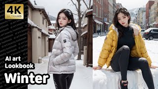 Ai art | 겨울 | Winter | Lookbook