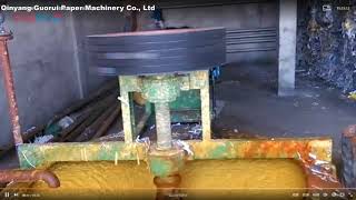 Pulping equipment hydraulic pulper
