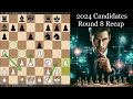 2024 FIDE Candidates - Round 8 Recap