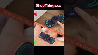 Electric Massager Cervical Neck Back Patch 8 Mode Pulse Muscle Stimulator Portable Relief Pain Ad 1