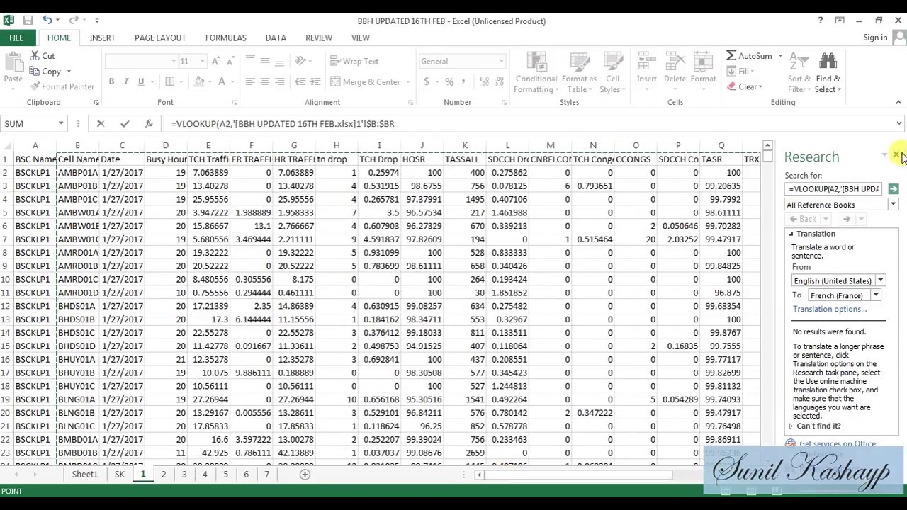 RF Optimization- How to make KPI Trend Part 5 technical sandy 