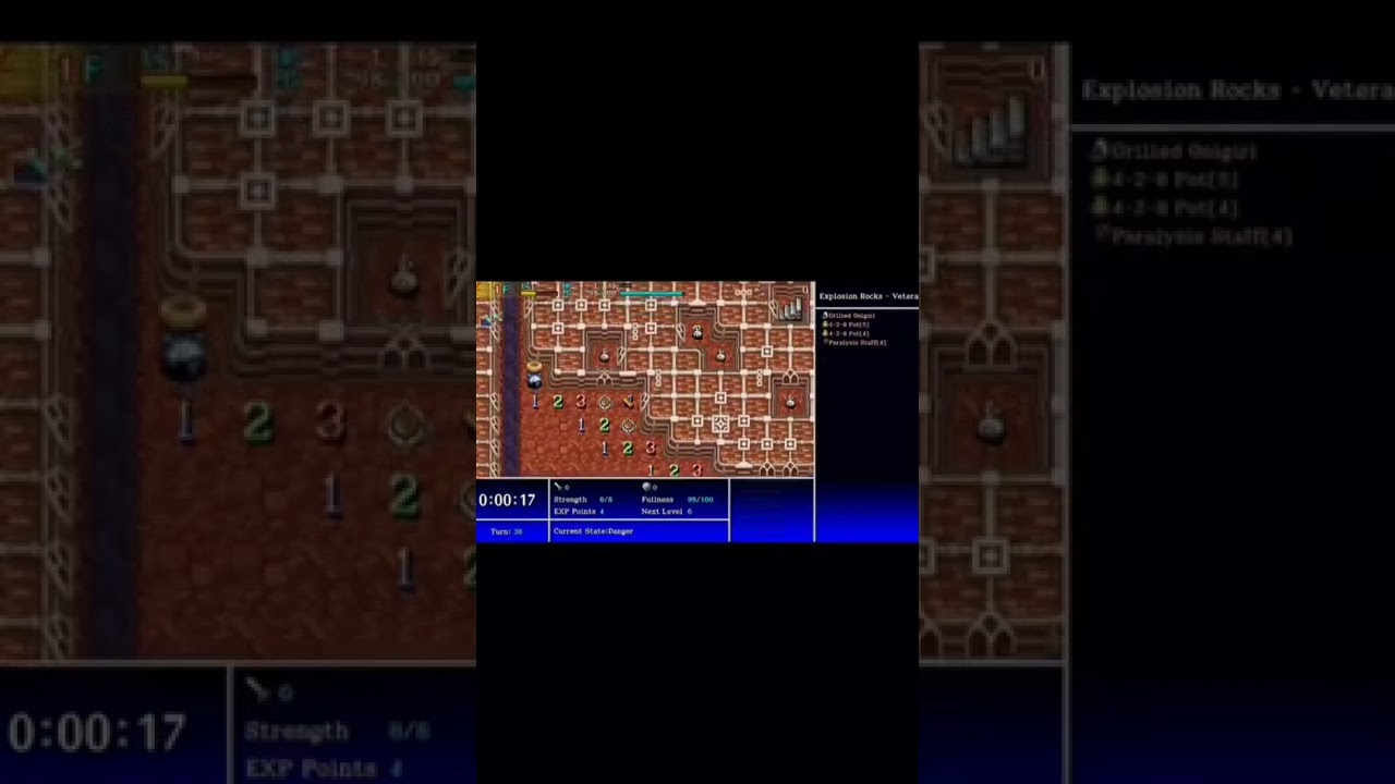 Shiren The Wanderer - Explosion Rocks / Minesweeper