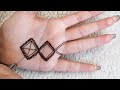 نقش حناء فاسي في كف اليد Beautiful Henna Inscription For Palms 