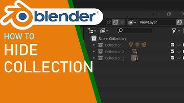Blender how to hide collection