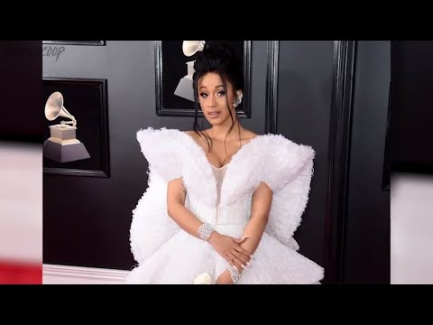 Cardi B Says She Has Butterflies Everywhere...And We Mean Everywhere | 2018 Grammys