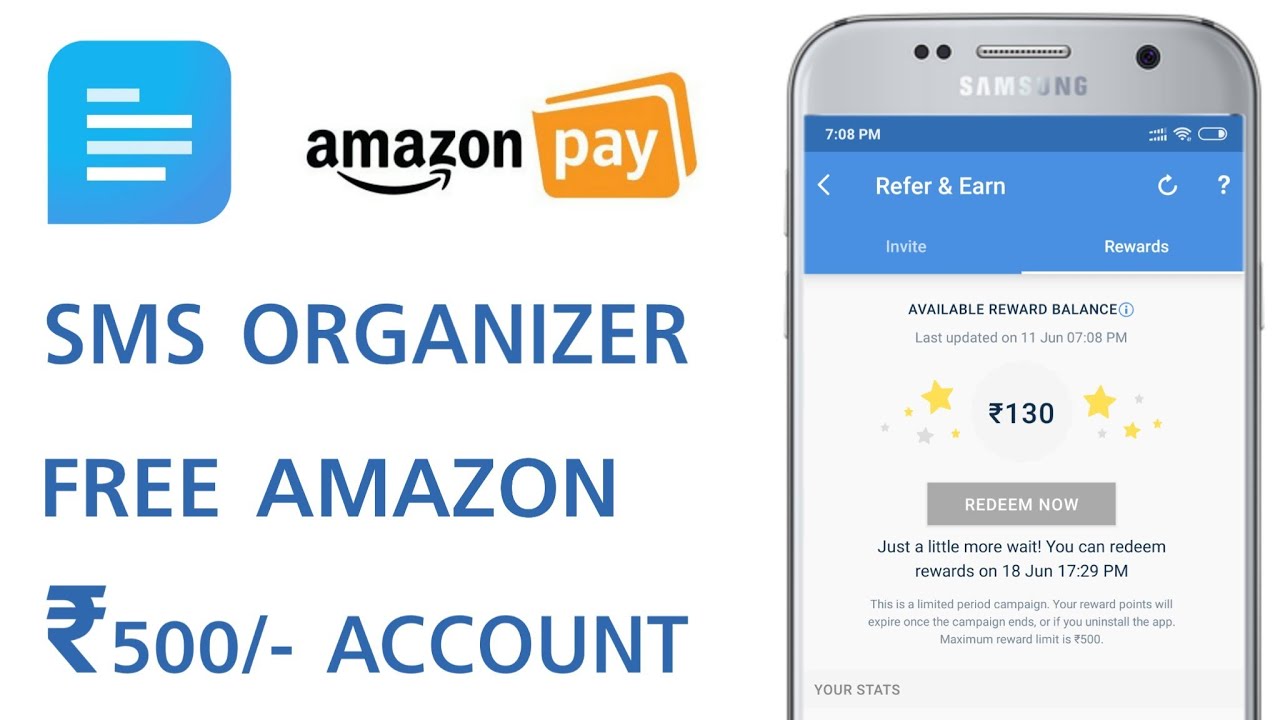 💥 Unlimited Loot - SMS Organizer App Free ₹500 Amazon Pay Balance Per Account !! New Fantasy App techo de cristal