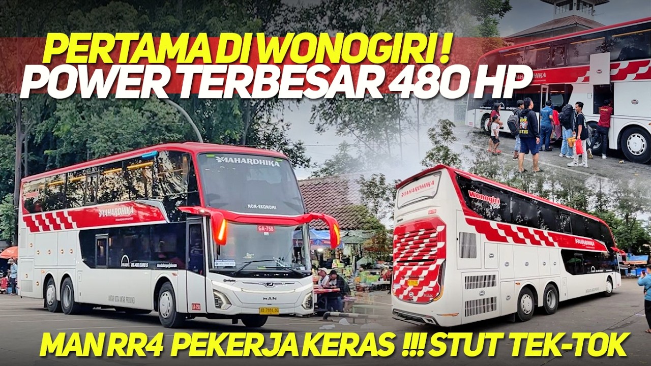 MAN RR4 PERTAMA ASLI WONOGIRI‼️REAL MONSTER TRANS JAWA BARU SAMPE LANGSUNG PUTERWALIK PO MAHARDHIKA