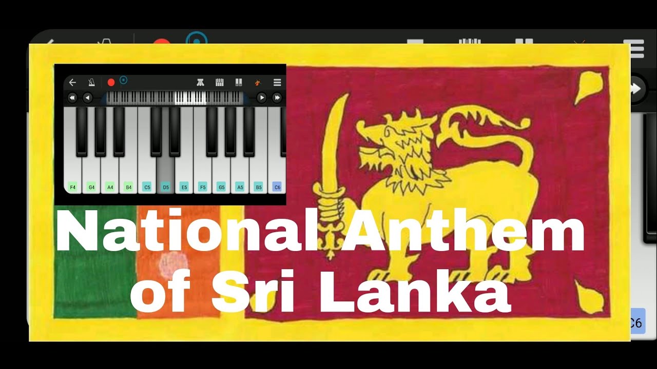 National Anthem of Sri Lanka - YouTube