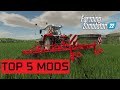 TOP 5 Top 5 Mods for Farming Simulator 22 🚜