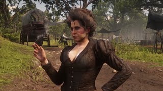 Greet Greet Antagonize Miss Grimshow. Red Dead Redemption 2