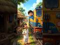 Chhote bachhe Ne Train 🚂 Laya #shorts #aishorts #cartoon