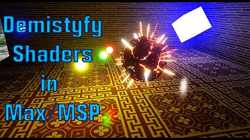 Demistyfy Shaders in Max/MSP | Ep 01 - OpenGL Rendering Pipeline and Shaders in Max