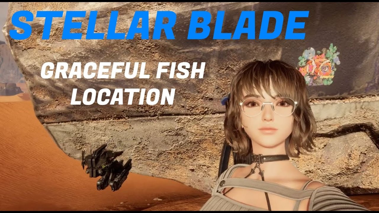 Stellar Blade - Graceful Fish location in the Great Desert (Pisces