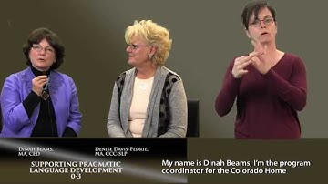 Supporting Pragmatic Language Development Birth-Age 3