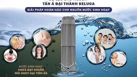 Đại lý test thử bộ lọc nước đầu nguồn beluga 2.1 Tân Á Đại Thành cho khách hàng