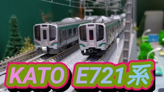 JR 東日本 東北本線 E721系0番台、1000番台 鉄道模型(N scale model