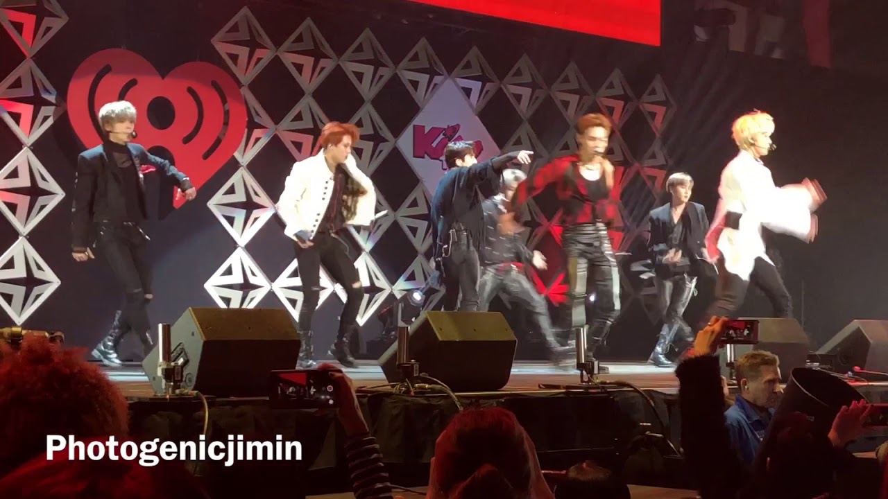181204 Monsta X Jingle Ball Boston (Be Quiet)