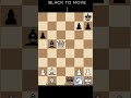 Stop Guessing! Here’s Black’s Mate in 3 😱♟️ #chessgame #trending #shortvideo