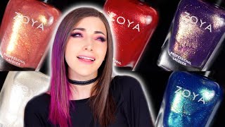 Zoya Dazzle Winter 2021-2022 Nail Polish Collection Swatches || KELLI MARISSA