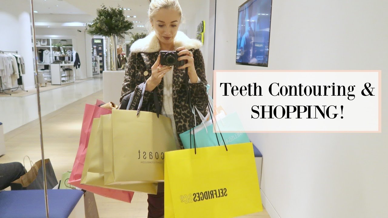 Getting my TEETH CONTOURED, a Sausage Dog Haul & Major Shopping!