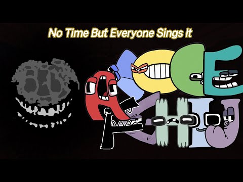 No Time But Alphabet Lore x RUSH VS Roblox Doors Sing it | FNF Alphabet Lore ABCDEFGHIJ Everyone