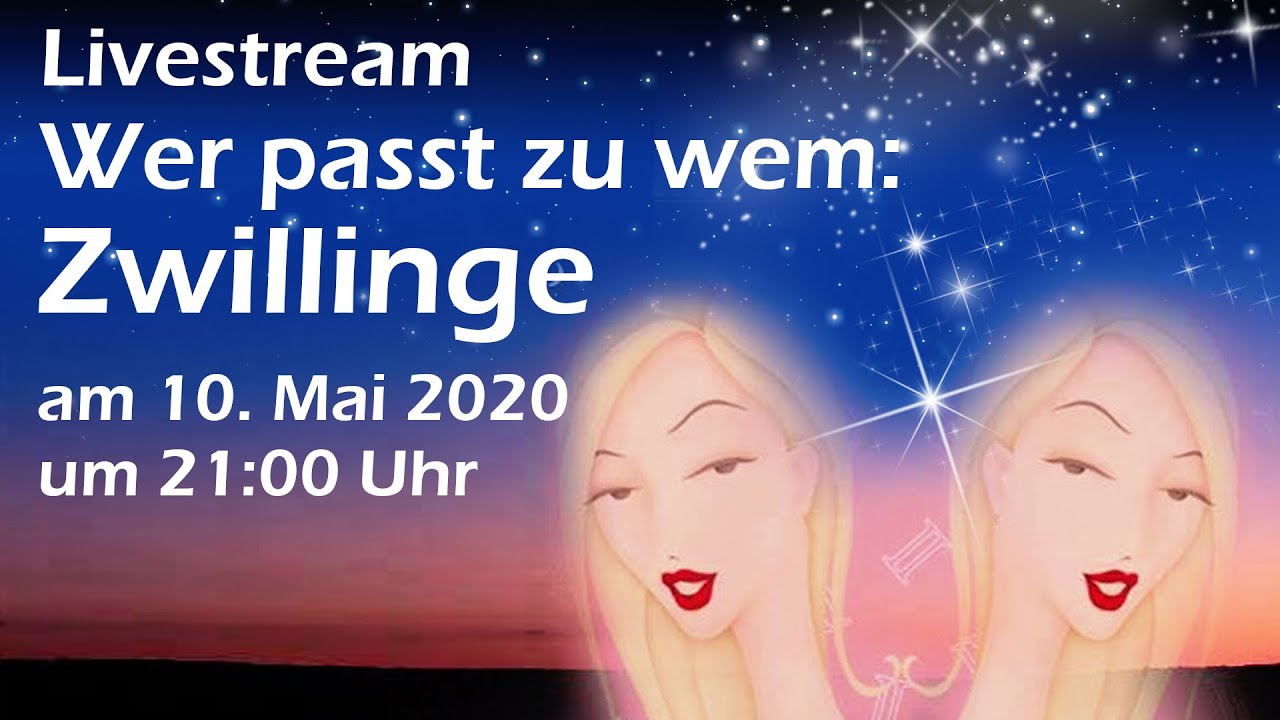 Livestream HoroskopWer passt zu wem, diesmal: Die Livestream HoroskopWer passt zu wem, diesmal: Die