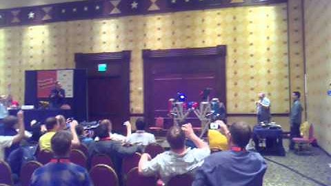 Boxing robots at #SxSWi Monday