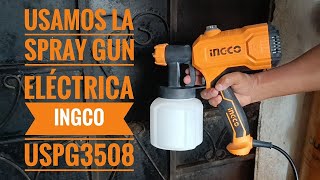 USAMOS LA SPRAY GUN ELECTRICA INGCO USPG3508