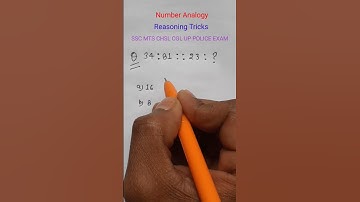 Number Analogy Reasoning Tricks|#short #shortvideo #shorts #viral #viralvideo #like #reelsvideo #ssc