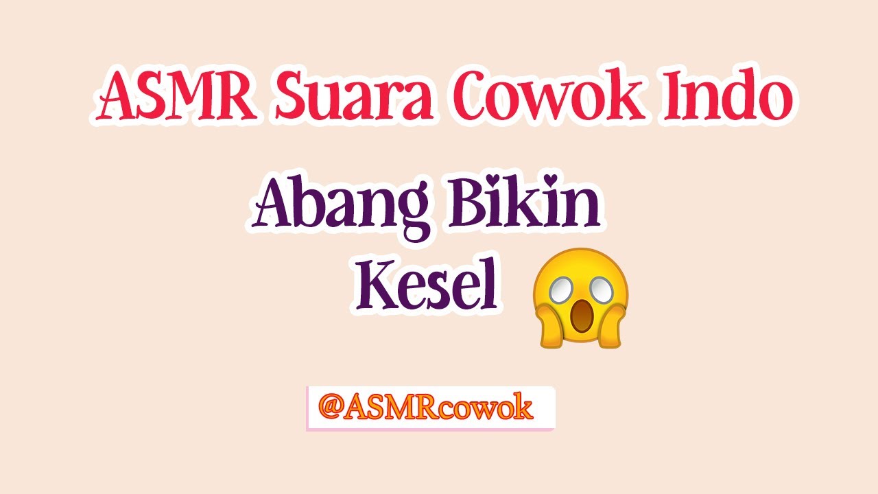 Abang Bikin Kesel | ASMR Suara Cowok | ASMR Boyfriend Indonesia [Sub ID / CC ON]