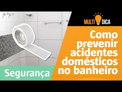 Como prevenir acidentes domésticos no banheiro