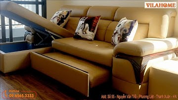 Bộ bàn ghế sofa GIƯỜNG ĐA NĂNG đẹp, hiện đại NHẬP KHẨU tại hà nội | VILAHOME