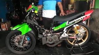 116cc Fiz r Road Race Axb Racing Underbone 2 tak kota bengkulu