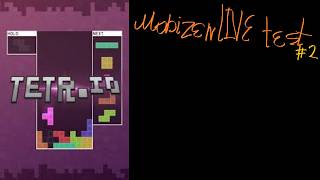 Some TETR.IO play. (Mobizen LIVE test #2)