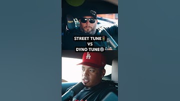 Street Tuning vs Dyno Tuning 🤔 #shorts