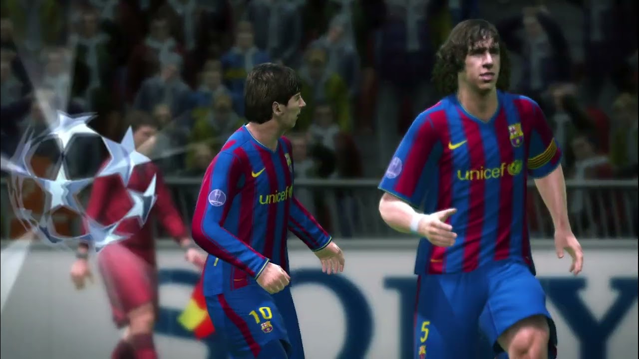 pes 2010 Barselona Beşiktaş  Grup 6  top player