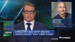 Amazon's Jeff Bezos announces new charity