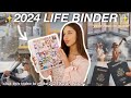 How to create a 2024 life binder  the secret to creating your dream life  ultimate vision board 