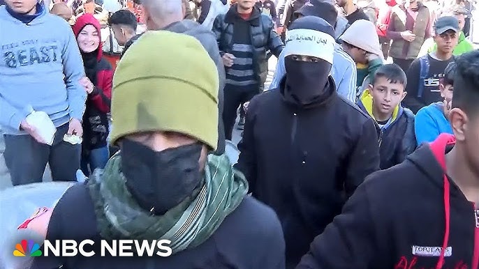 Video Shows Masked Men Patrolling Rafah Market To Keep Down Prices