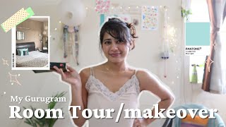 FINALLY MY GURUGRAM ROOM TOUR | *aesthetic and simple room makeover vlog