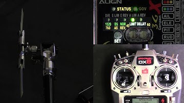 3GX Version 3  The Tail Rotor Menu