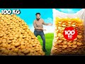 100 Kg Potatoes = How Much Chips ? | कितने चिप्स बनेंगे ? - Profit Or Loss ? image