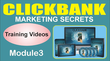 How to make money from ClickBank Marketing Secrets | Module3 | AG Chishti