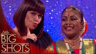 Dawn French Goes Wild At Shivani's Indian Dance Outfit | Little Big Shots