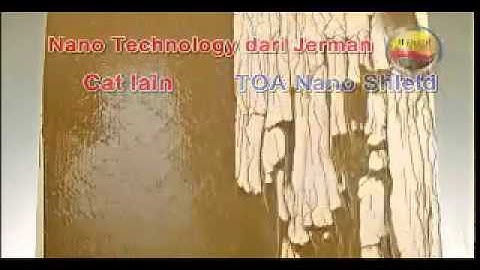 Cat Exterior Bebas Noda dengan Nanotechnology: TOA Nanoshield TVC (15sec_ALT2)