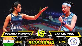 Badminton Pusarla v Sindhu vs Tai Tzu Ying Women's Singles France