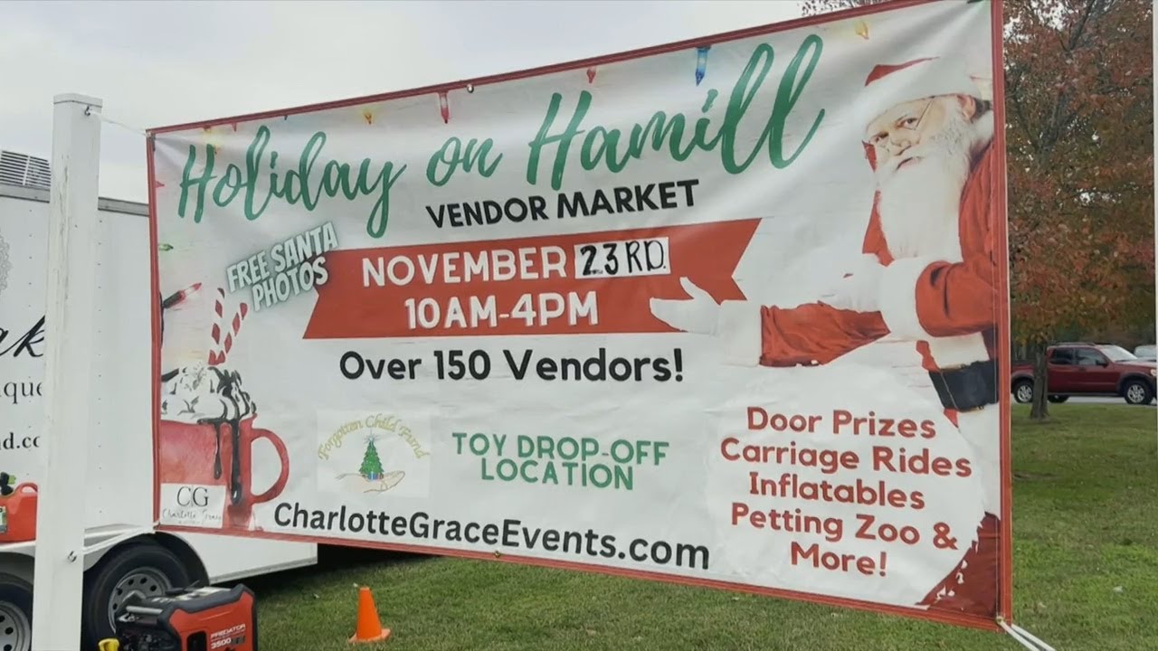 Holiday spirit arrives early at 4th annual 'Holiday on Hamill' event in ...