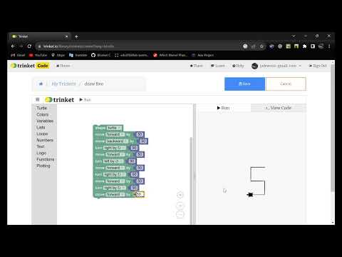eduSTEMlab: Jayden Draws 5 with Python Turtle