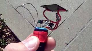 Solar Powered Vibrobot - BEAM