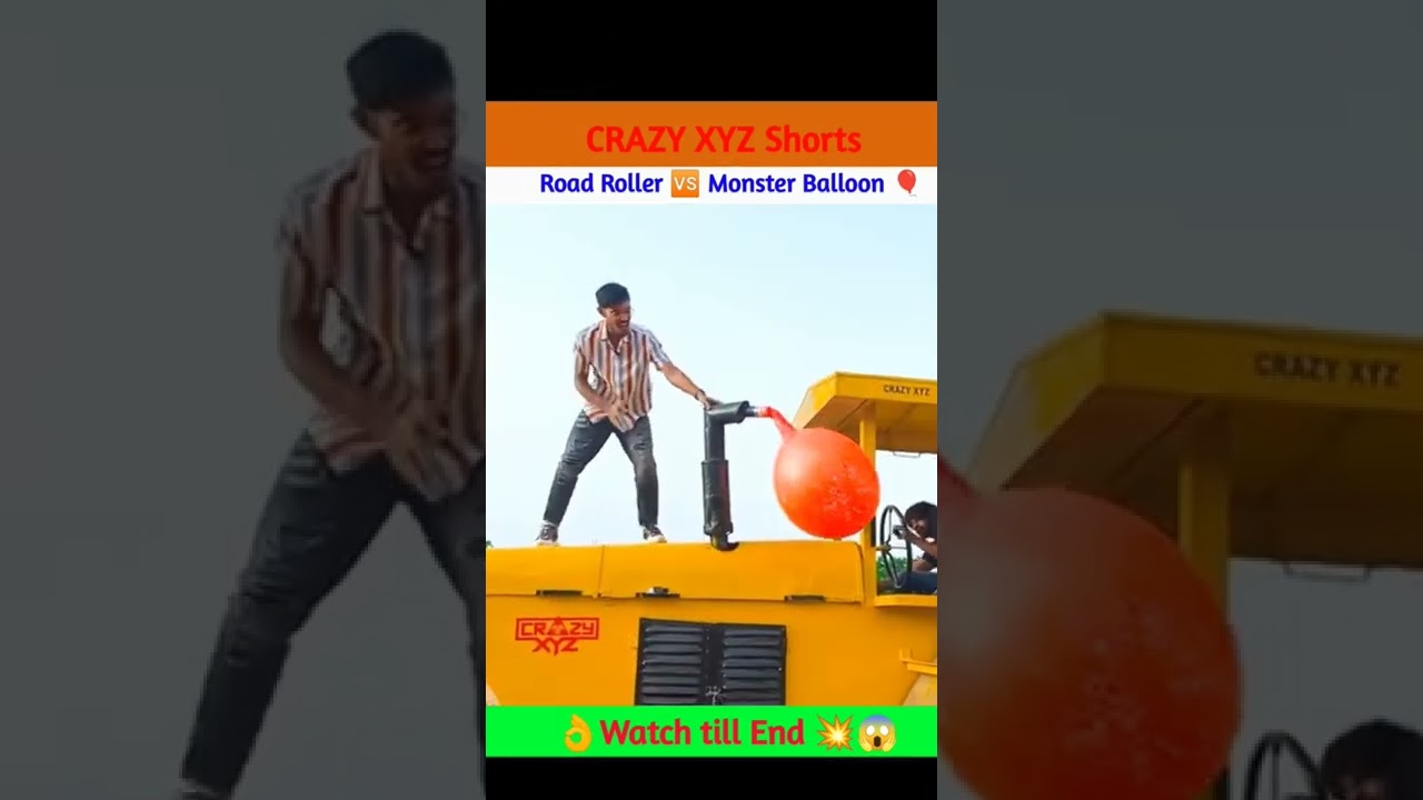 Road Roller 🆚 Monster Balloon 🎈| क्या होगा अंत में? 